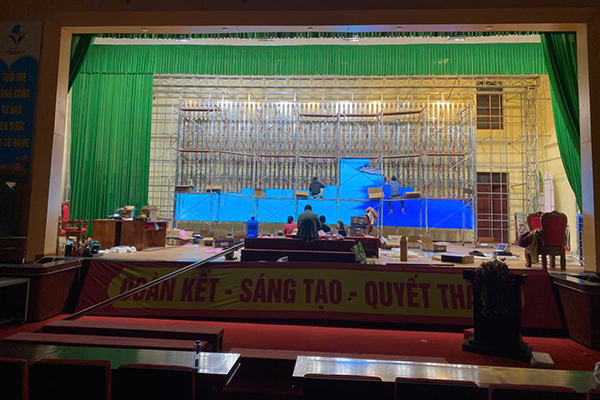 Lắp đặt màn led tại Thanh Hóa